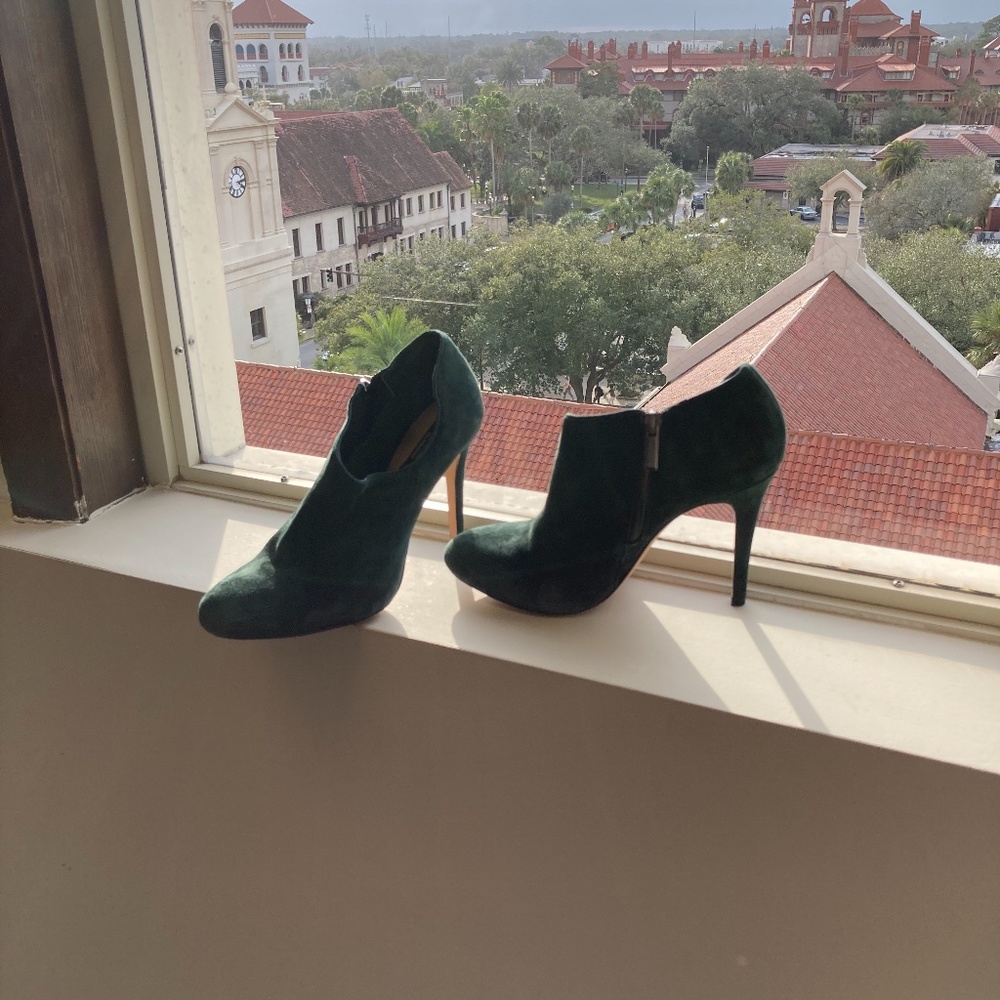 Suede Booties - image 1